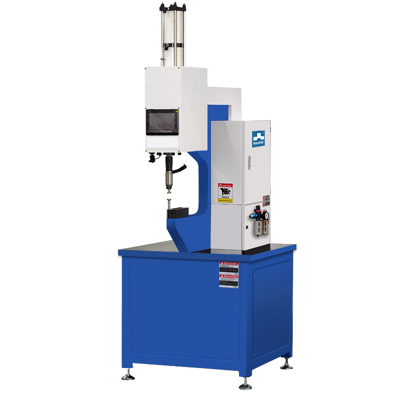 エア駆動80KN 喉深500mmファスナー挿入機